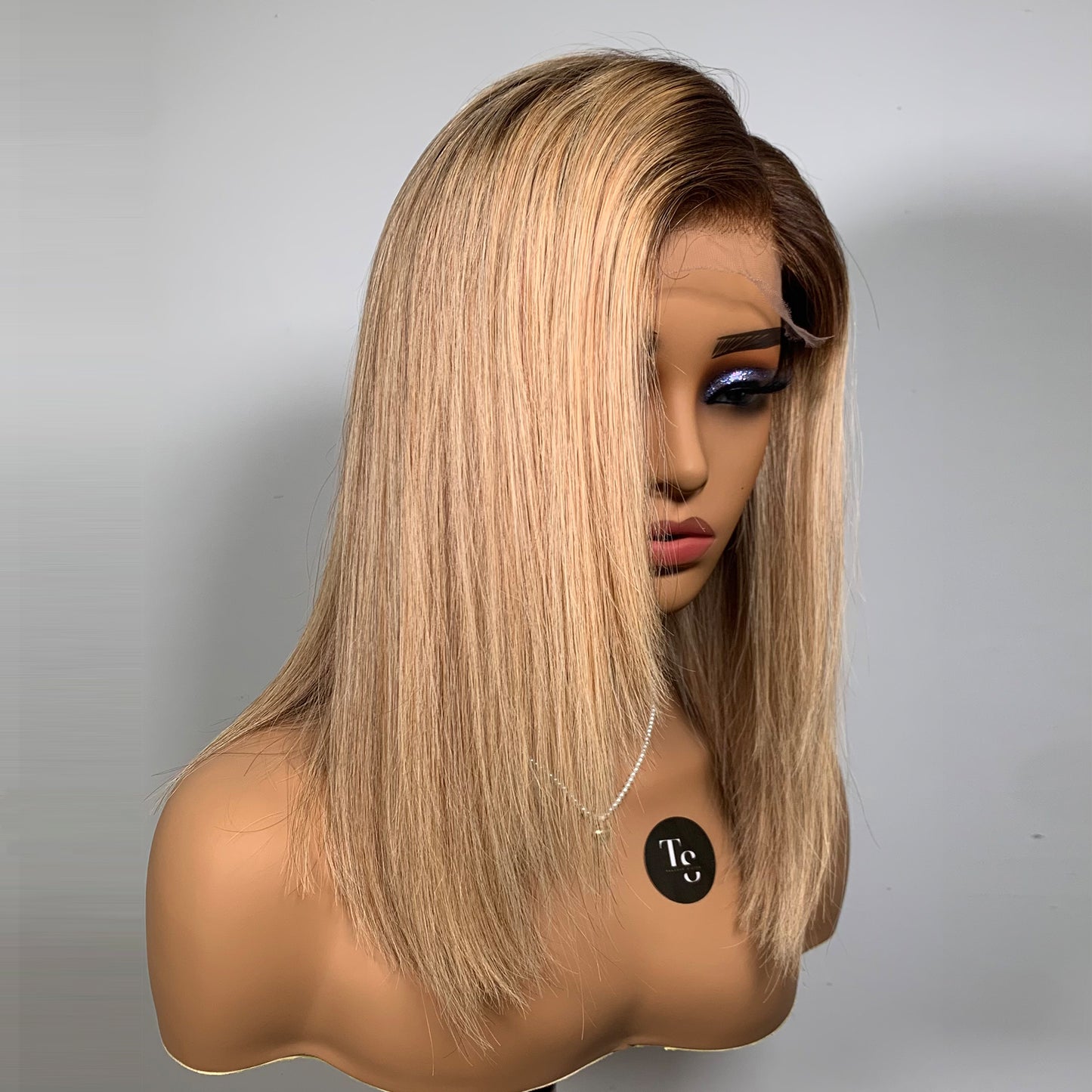 KEA Light Brown Color Human Hair HD Lace Front wigs