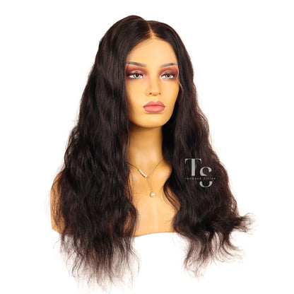 ASHLEY Human Hair Body Wave 13X6in HD Lace Front Wig