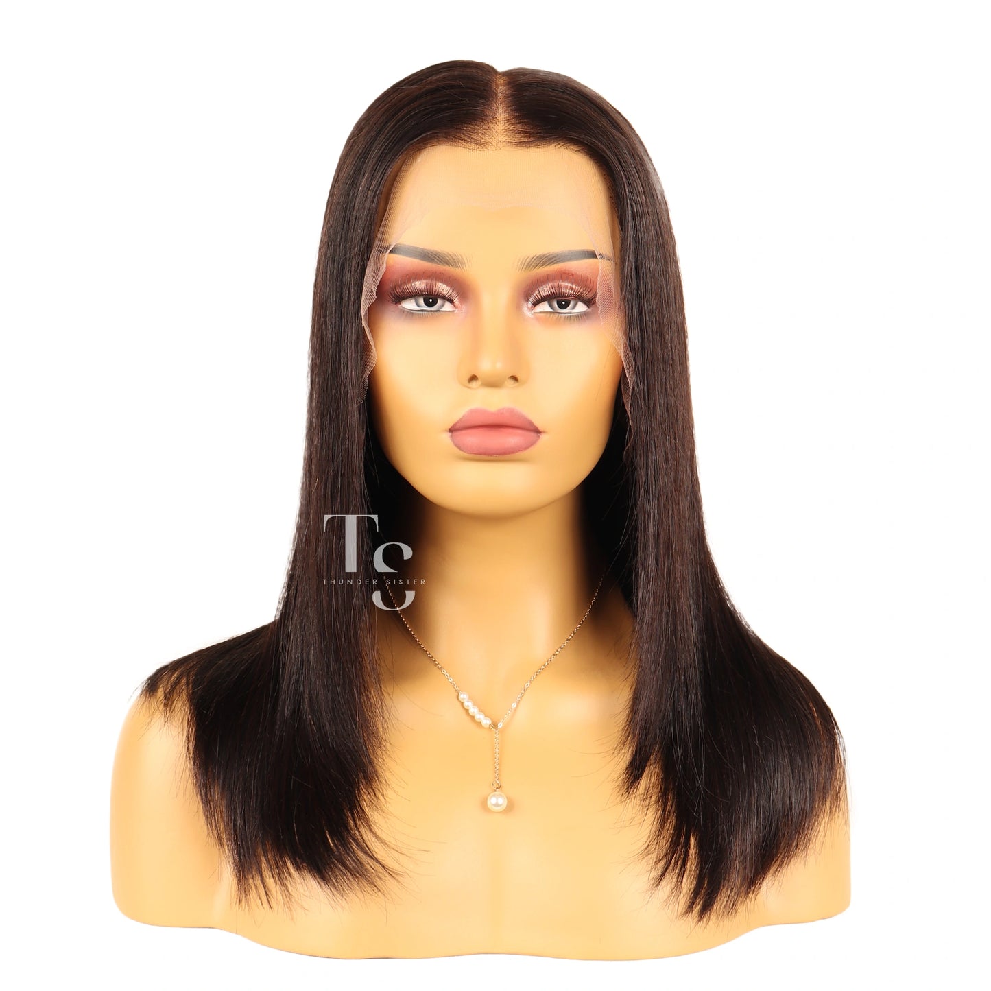 COCO Silky Straight Layered 5X5in Lace Closure Wig