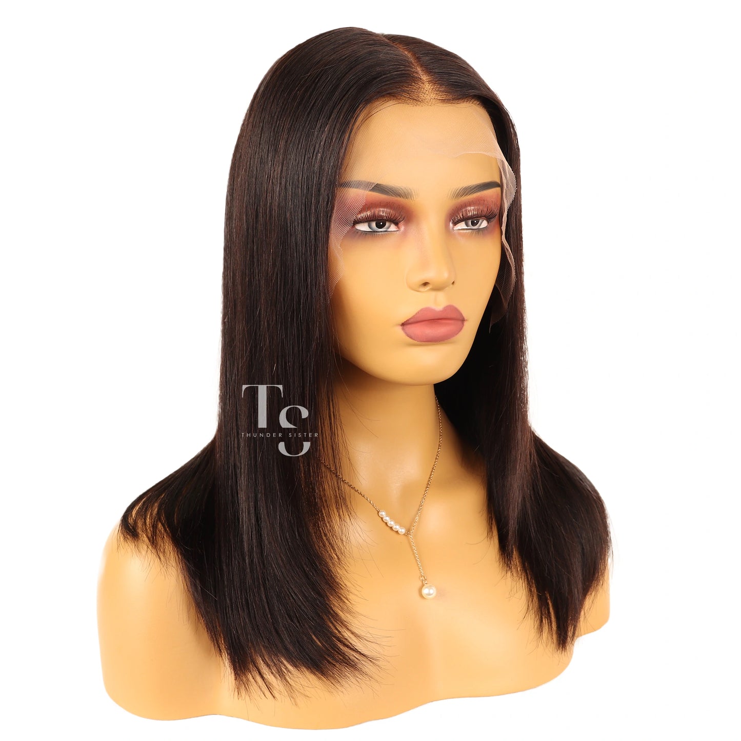 COCO Silky Straight Layered 5X5in Lace Closure Wig