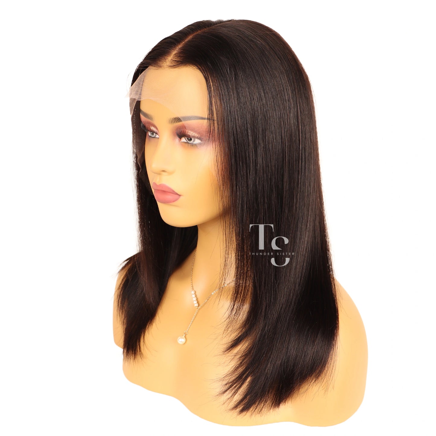 COCO Silky Straight Layered 5X5in Lace Closure Wig