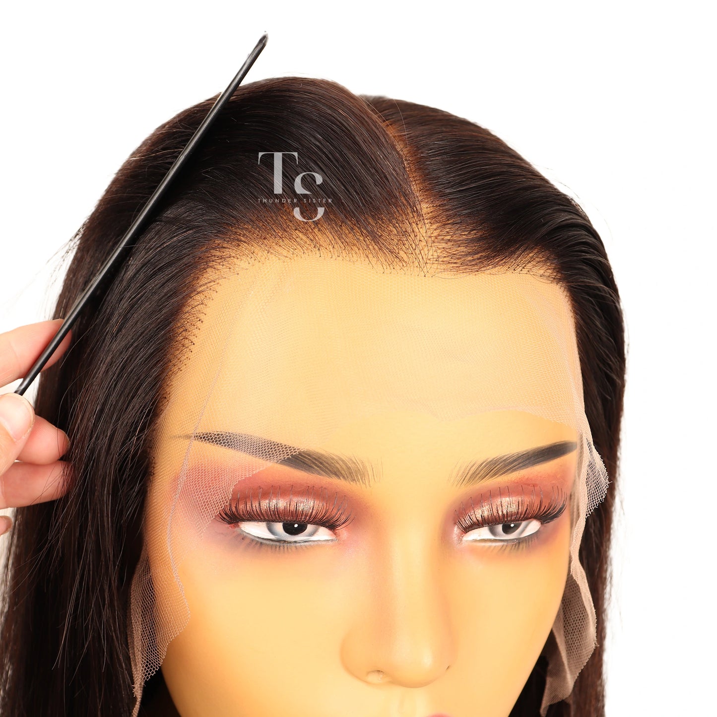 COCO Silky Straight Layered 5X5in Lace Closure Wig