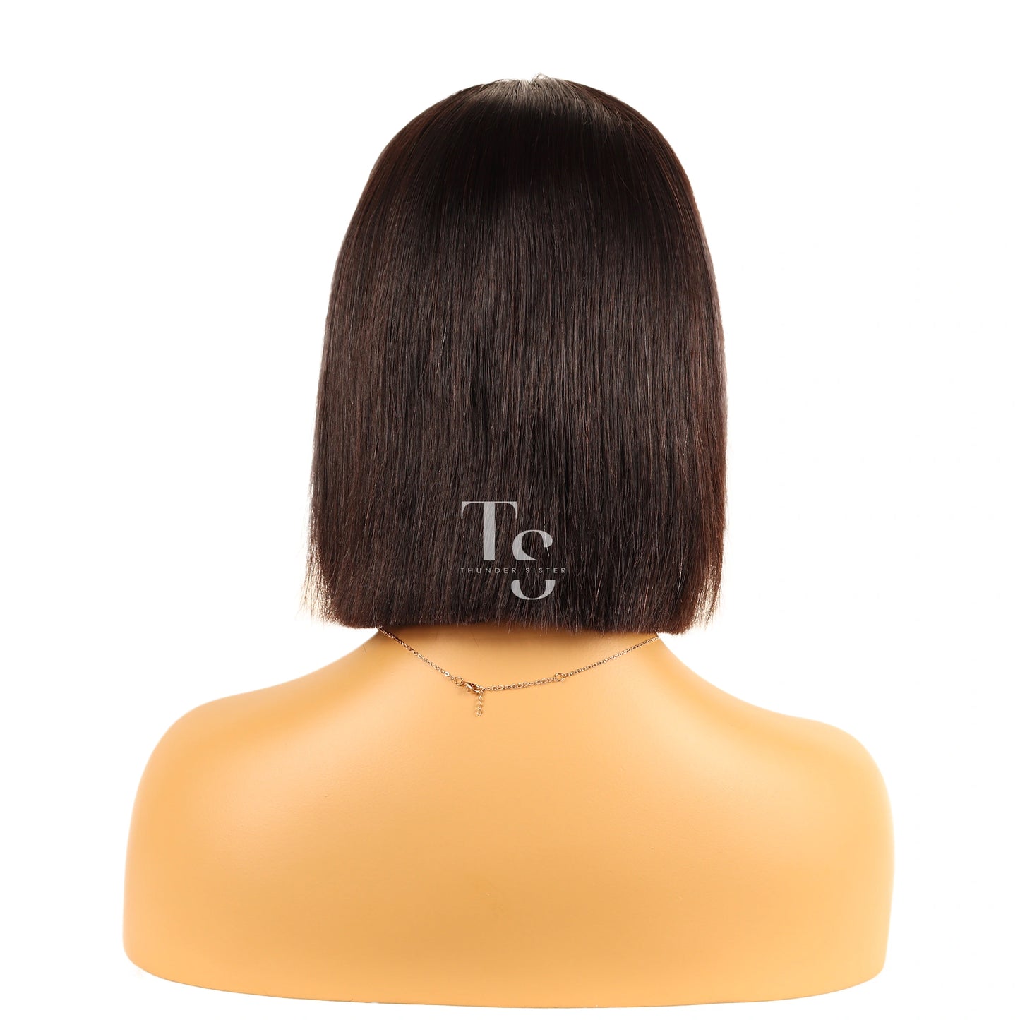 HALLE Chic Bob Human Hair 13X4in Lace Front Wig