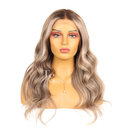 SOPHIE Hand-Dyed Balayage Highlights Loose Wave Lace Front Wig