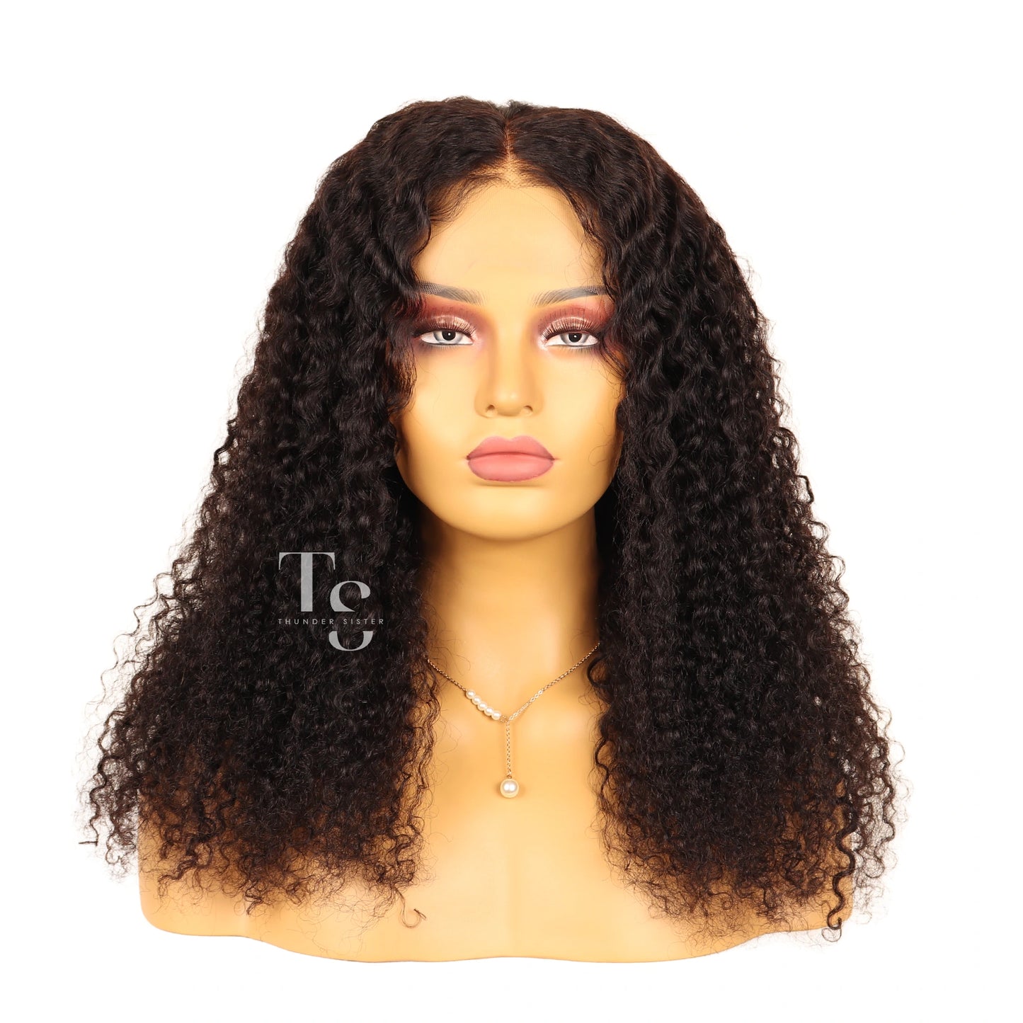 KENYA Tight Curly Virgin Human Hair 6X6in HD Lace Closure Wig