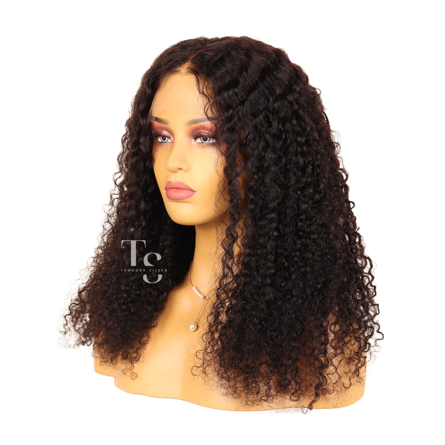 KENYA Tight Curly Virgin Human Hair 6X6in HD Lace Closure Wig